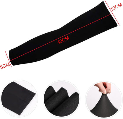 Cooling Arm Sleeves for Men Sun Protection Compression Arm Sleeves Cover