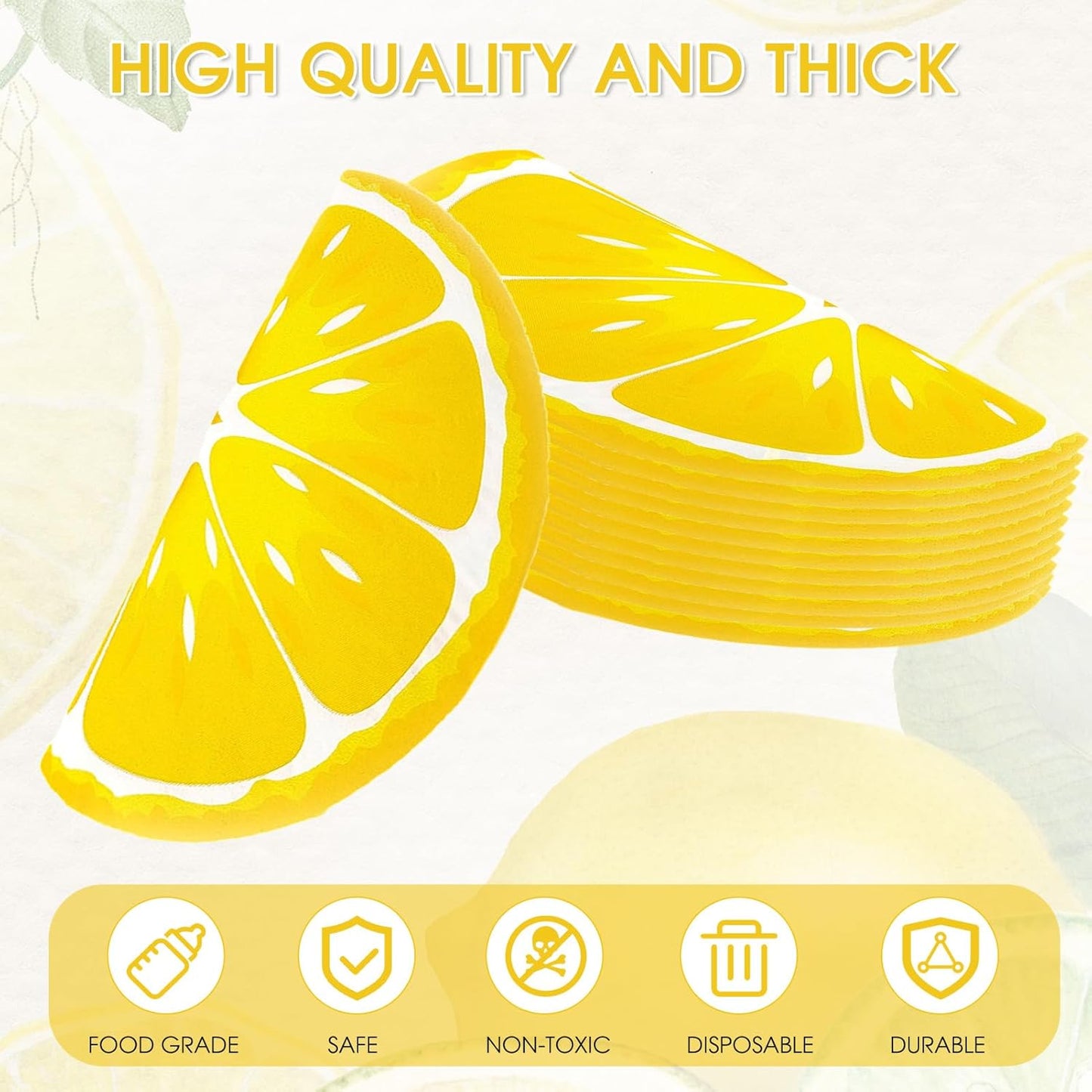 40 Pcs Lemon Napkins Yellow Citrus Paper Napkin Fruit Disposable Cocktail Napkins for Birthday Baby Bridal Shower Lemon Theme Bachelorette Engagement Wedding Party Decorations Supplies