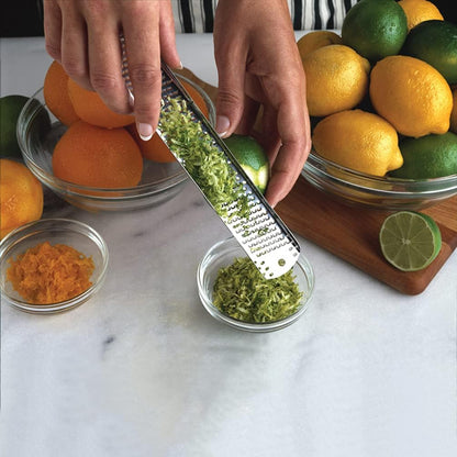 All-Stainless Steel Lemon Zester Tool, Blade made in the USA