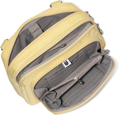 Triple Zip with Front Wallet/Trifecta RFID Wallet Crossbody