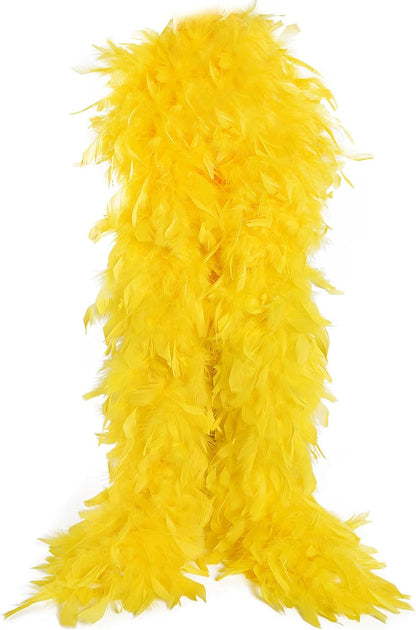 Chandelle Feather Boa 19 Color-38g/55g100g 2Yard Dancing Wedding Party Halloween Costume Decoration Feathers boa