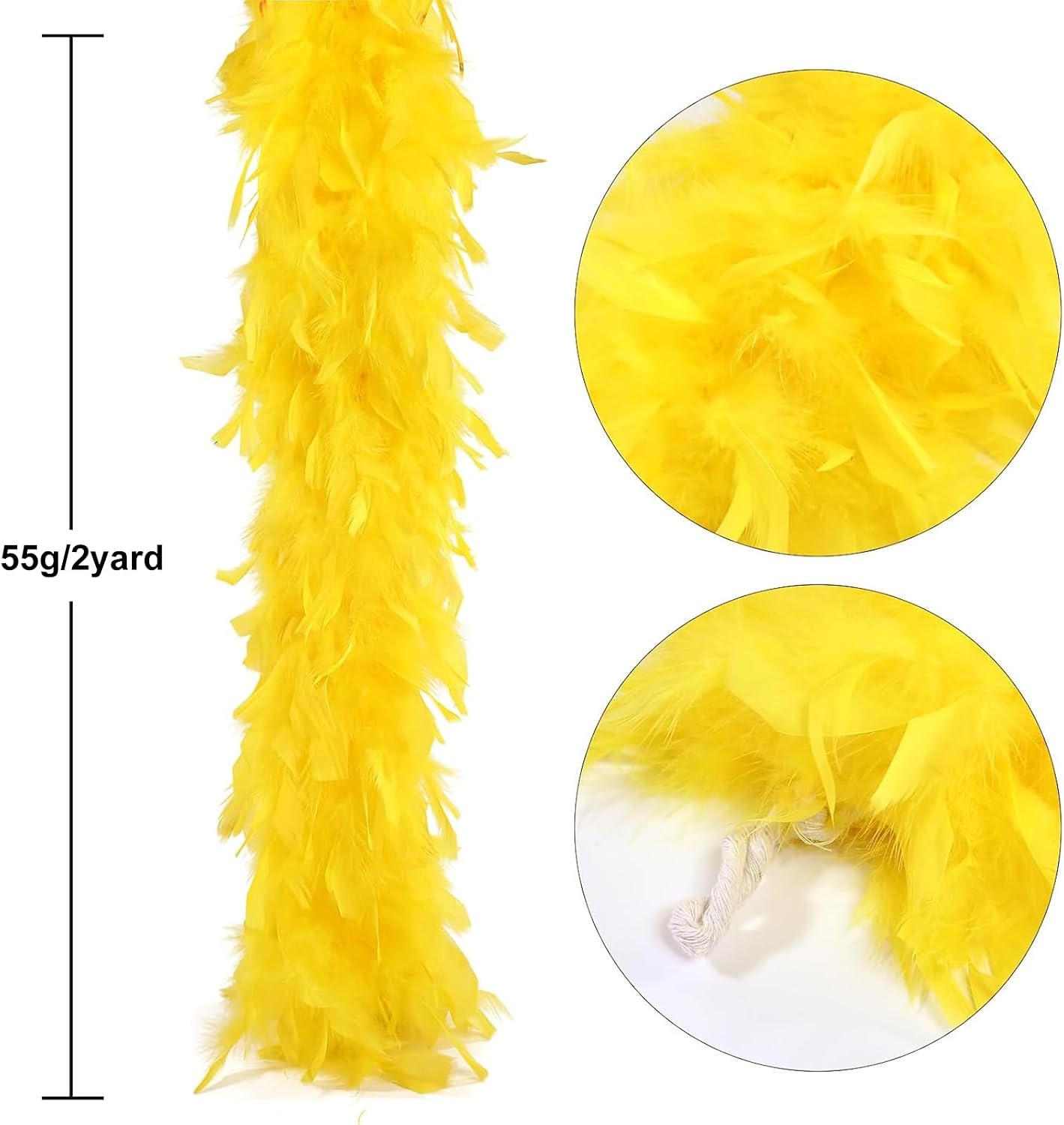 Chandelle Feather Boa 19 Color-38g/55g100g 2Yard Dancing Wedding Party Halloween Costume Decoration Feathers boa
