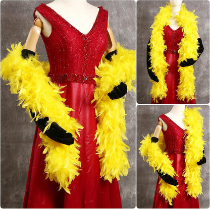 Chandelle Feather Boa 19 Color-38g/55g100g 2Yard Dancing Wedding Party Halloween Costume Decoration Feathers boa