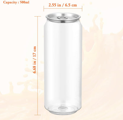 10pcs Plastic Coffee Bottles Pet Juice Empty Bottles Drink Storage Containers for Beverage Storage
