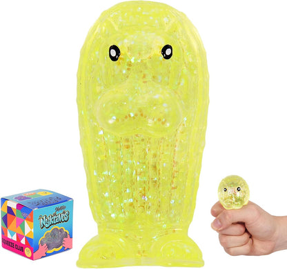 Mythical Slow Rise Squishy Fidget Toy Stress Relief Kids Adults Red Gift | Cute Maltose-filled squishy toy - Stress & anxiety relief for kids, adults & office - Non-toxic TPR, Yellow, quiet fidget