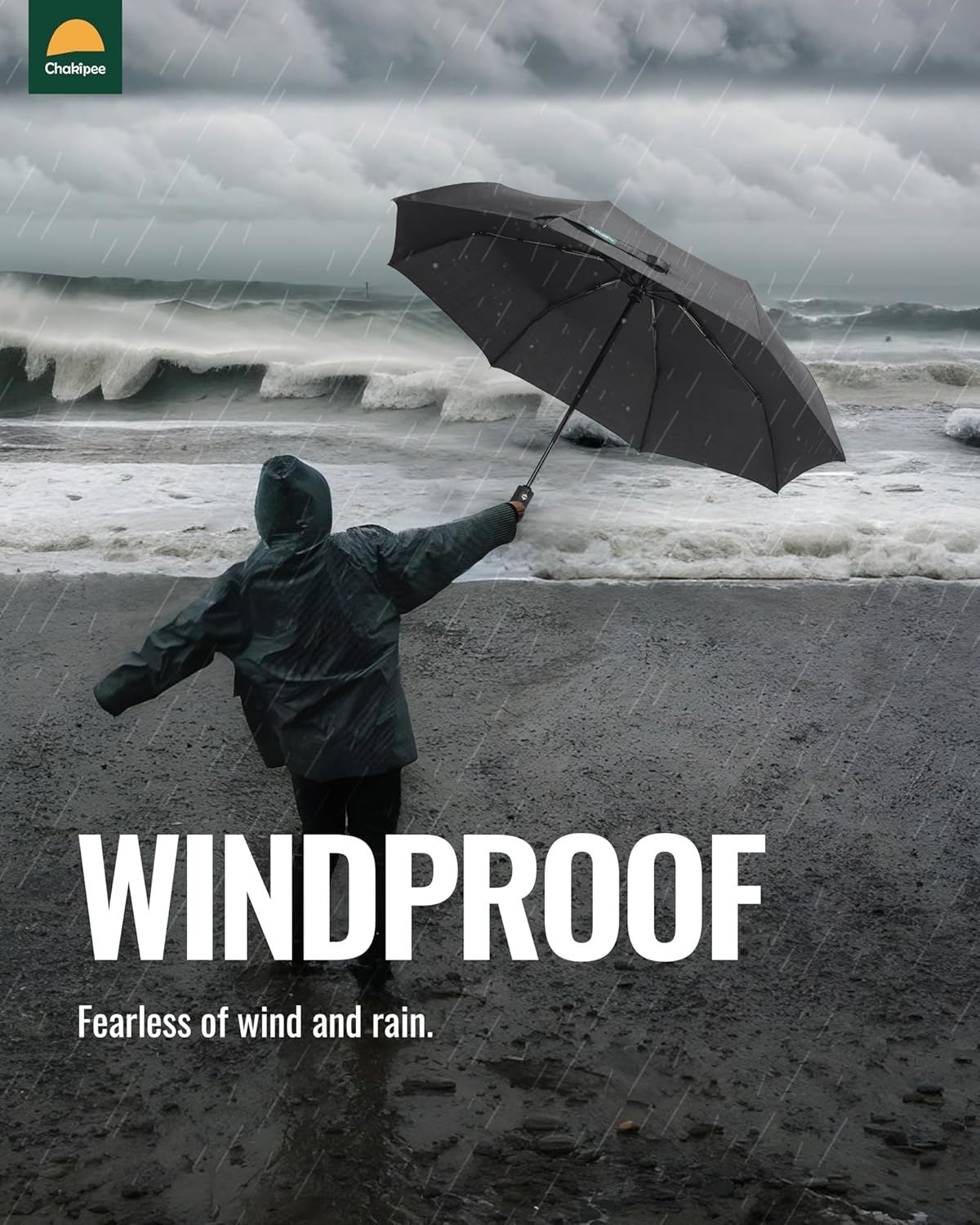 Travel Compact Umbrella Windproof - Portable Automatic for Rain, Folding Umbrella for Men and Women, Portable 210T Fabric