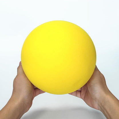 7 Inches Soft No-Noise Foam Ball Sponge Kickball Dodgeball for Indoor Activity