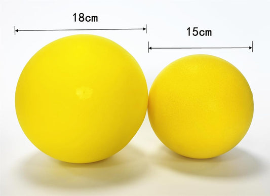 7 Inches Soft No-Noise Foam Ball Sponge Kickball Dodgeball for Indoor Activity