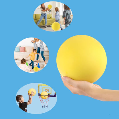 7 Inches Soft No-Noise Foam Ball Sponge Kickball Dodgeball for Indoor Activity