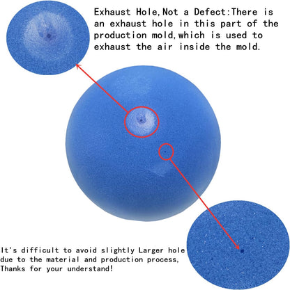 7 Inches Soft No-Noise Foam Ball Sponge Kickball Dodgeball for Indoor Activity