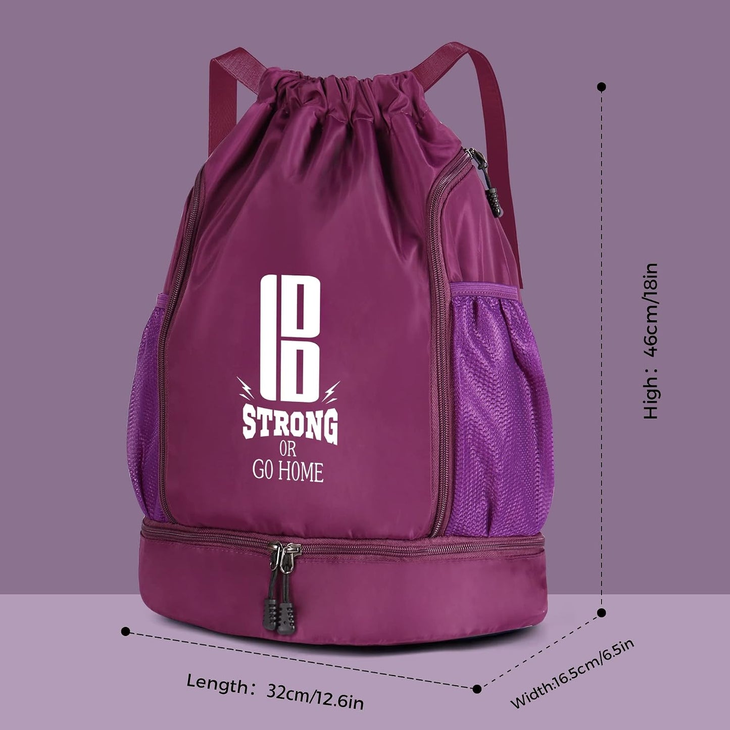 Youth Soccer Bags Boys Girls Backpack for Soccer Basketball Volleyball & Football with Ball Compartment