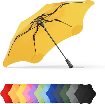 BLUNT Metro Windproof Travel Umbrella - 39" Compact Umbrella for Wind and Rain, Portable, Heavy Duty, UV Protection