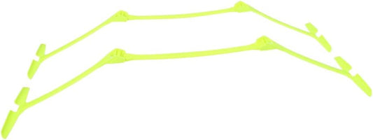 Speed Training Hurdles, 2pcs Football Soccer Aids Adjustable Multipurpose portable hurdle for Yellow Hurdle Set (2pcs)