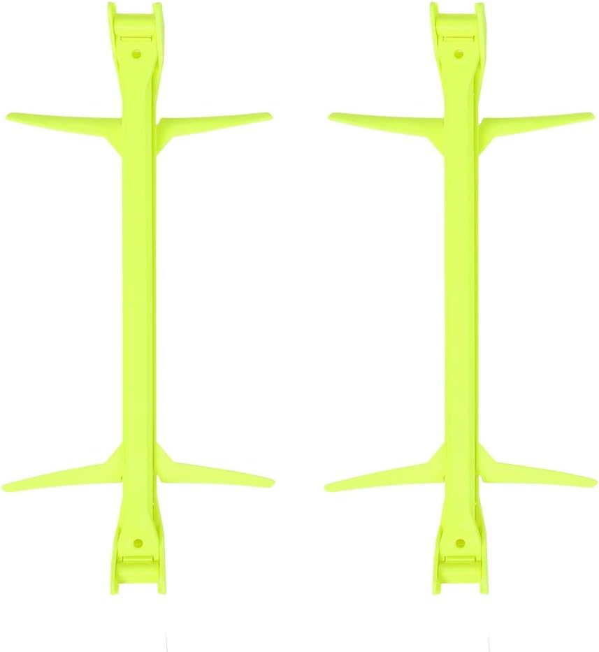 Speed Training Hurdles, 2pcs Football Soccer Aids Adjustable Multipurpose portable hurdle for Yellow Hurdle Set (2pcs)