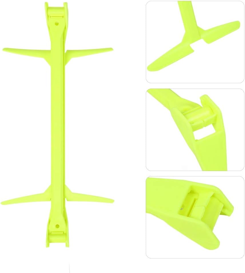 Speed Training Hurdles, 2pcs Football Soccer Aids Adjustable Multipurpose portable hurdle for Yellow Hurdle Set (2pcs)