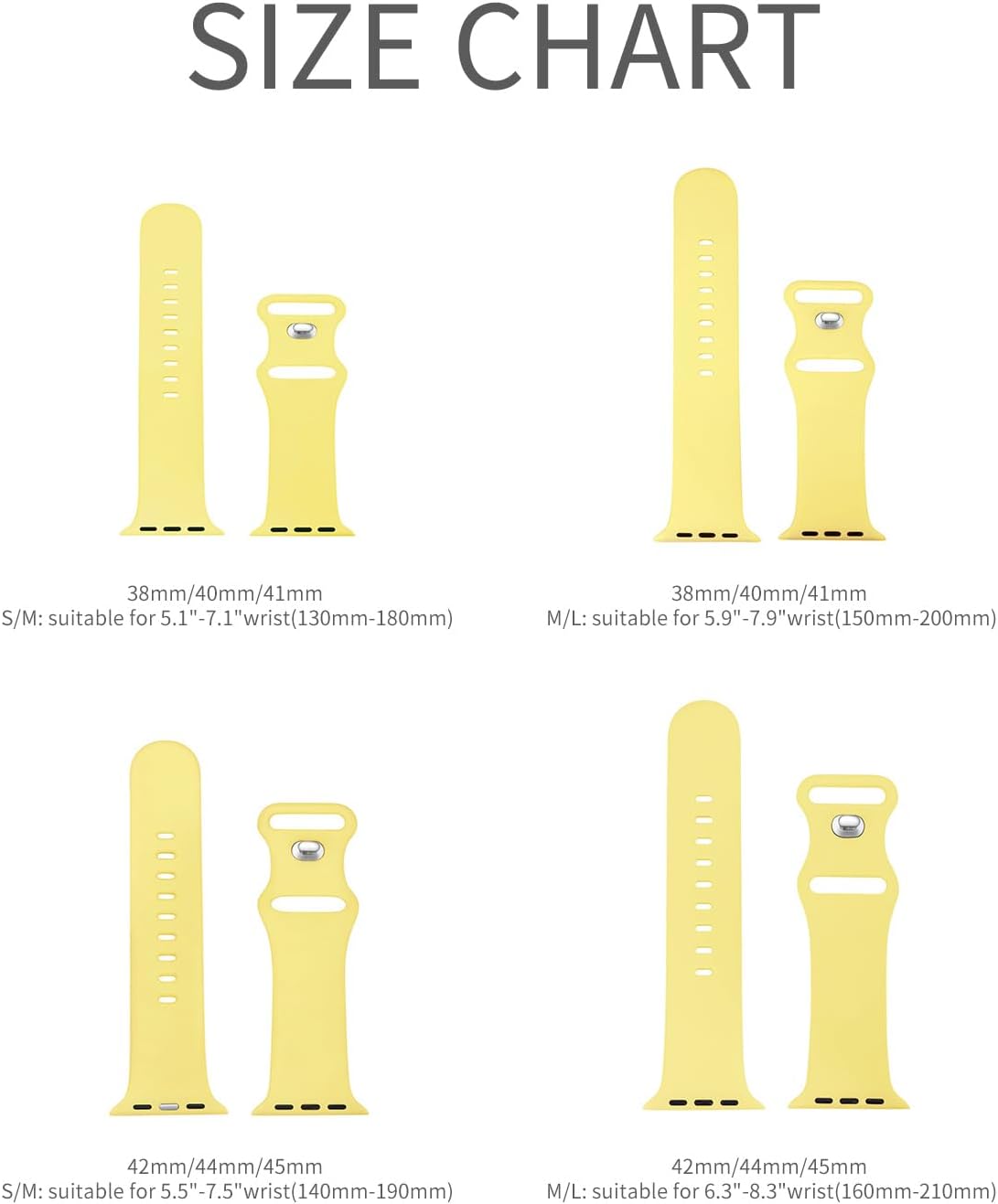Sport Bands Compatible with Apple Watch Band 38mm/40mm/41mm/42mm/44mm/45mm/49mm Women Men,Soft Silicone Strap Compatible with iWatch Ultra2/Ultra Series10/9/8/7/6/5/4/3/2/1/SE Ginger Yellow