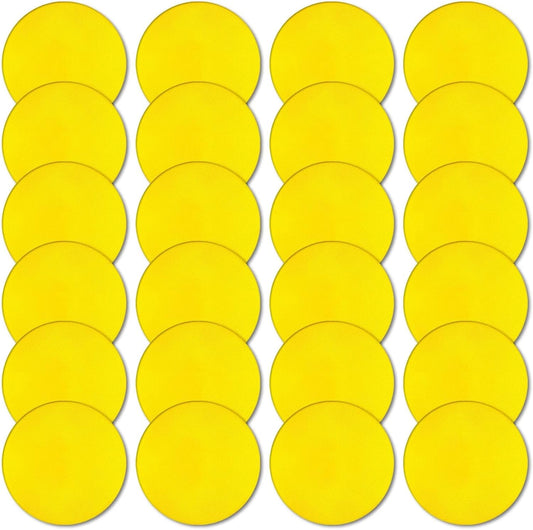 Poly Spot Markers 4inch/9 inch Non-Slip Rubber Agility Markers | Flat Field Cones Floor Dots Football Soccer Basketball Training Markers School Activities Exercise Drills Social Distancing
