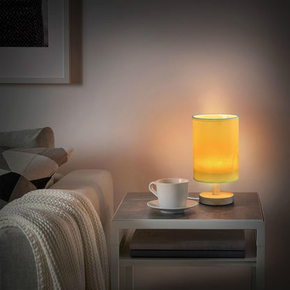 Illuminating Yellow Bedroom Nightstand Lamps Nursery Night Light for Bathroom Lamp for Study Desk Modern lamparas para buros de