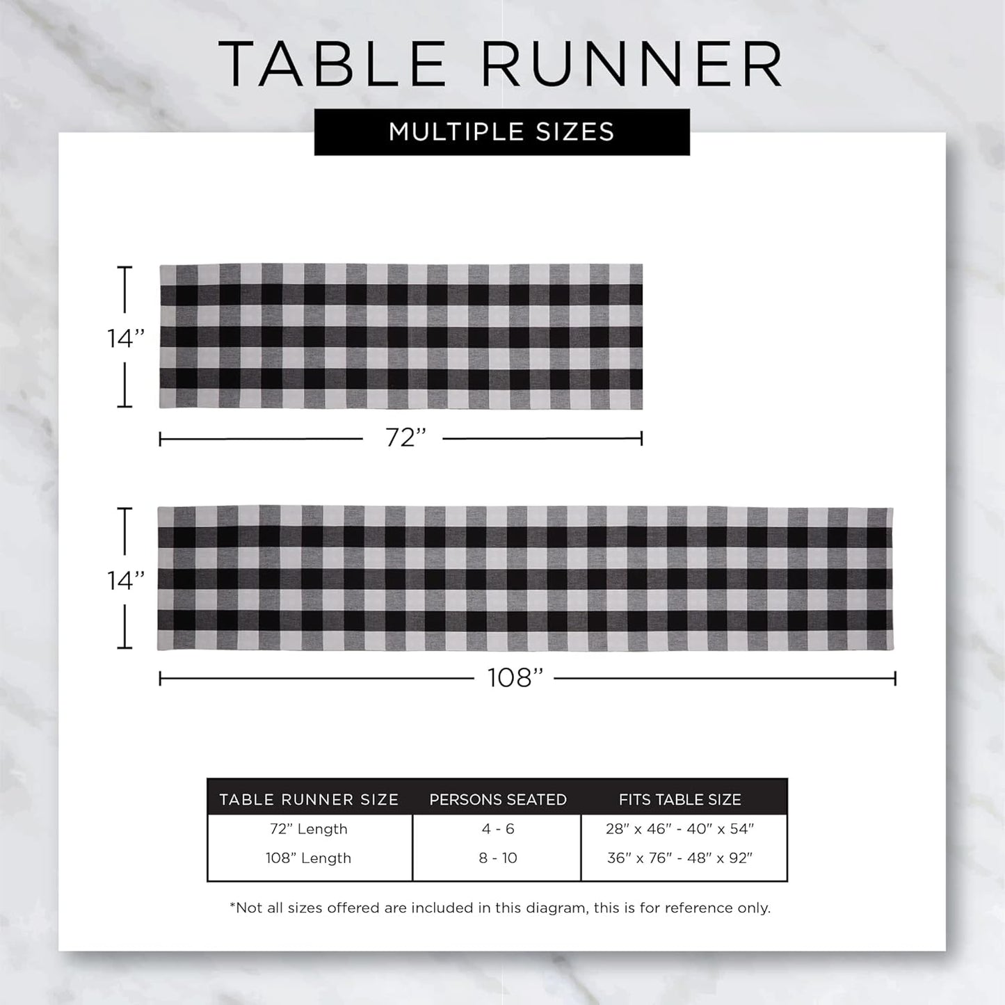 Lemon Bliss Tabletop Collection, Table Runner, 14x72
