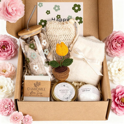Birthday Gifts for Women, Self Care Gifts Baskets Care Package for Women, Happy Birthday Gifts for Teen Girls, Her, Mom, Sister, Best Friend, Wife, Girlfriend, Coworker