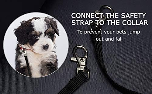 Small Dog Carrier with Pockets, Portable Small Dog Cat Soft-Sided Carrier with Adjustable Safety Tether, Versatile Pet Purse for Subway/Shopping/Hiking/Traveling (Khaki)