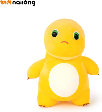 Nailong Dinosaur Stuffed Animal,9“ Cute Yellow Dinosaur Plush Soft Dino Stuffed Animals Dino Plushie Toys for Boys Girls Kids Baby Toddlers Angry
