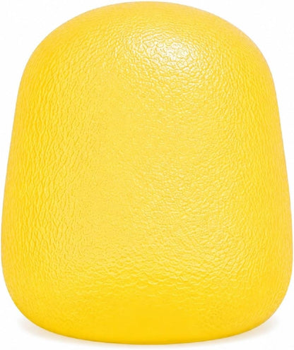 Soft Silicone Squishy Ball – Slow Rising Gumdrop Squeeze Toy for Kids Ages 3+ & Adults, Sensory Desk Toy for Home, Office & Everyday Play (Yellow)