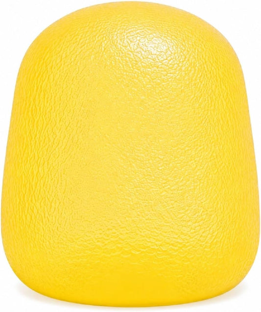 Soft Silicone Squishy Ball – Slow Rising Gumdrop Squeeze Toy for Kids Ages 3+ & Adults, Sensory Desk Toy for Home, Office & Everyday Play (Yellow)