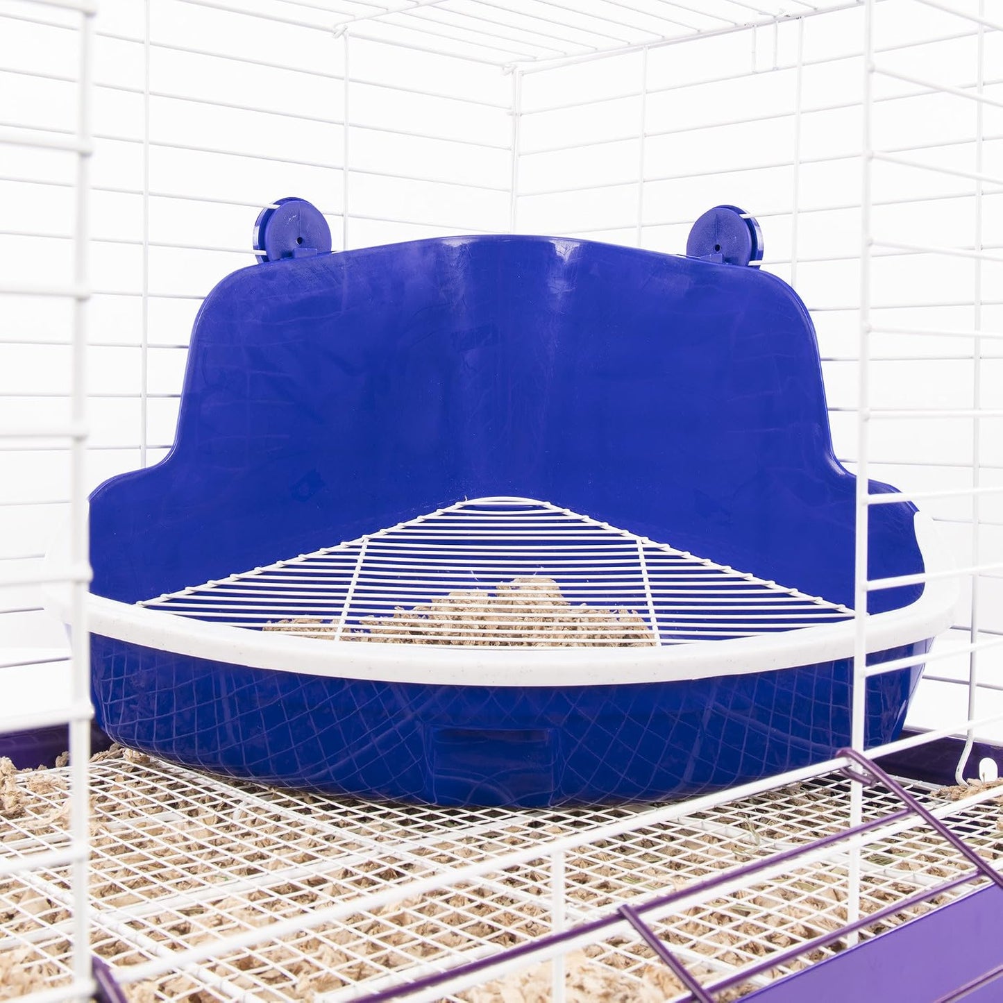 Plastic Scatterless Lock-N-Litter Bigger Pet Pan, Jumbo - Colors May Vary