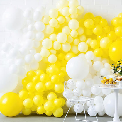 Yellow Balloons 50pcs Latex Helium Balloons 12 Inch | Birthday Baby Shower Graduation Sunflower Anniversary Engagement Bee Hawaiian Lemon Party Decorations Yellow-Y55