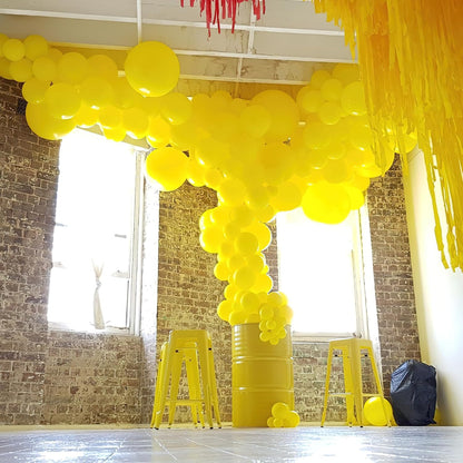 Yellow Balloons 50pcs Latex Helium Balloons 12 Inch | Birthday Baby Shower Graduation Sunflower Anniversary Engagement Bee Hawaiian Lemon Party Decorations Yellow-Y55
