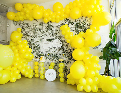 Yellow Balloons 50pcs Latex Helium Balloons 12 Inch | Birthday Baby Shower Graduation Sunflower Anniversary Engagement Bee Hawaiian Lemon Party Decorations Yellow-Y55