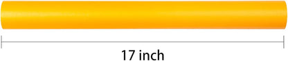 Yellow Matte Wrapping Paper - Solid Color Pearly - luster Paper Perfect for Wedding, Christmas, Baby Shower -17 Inches X 32.8 Feet