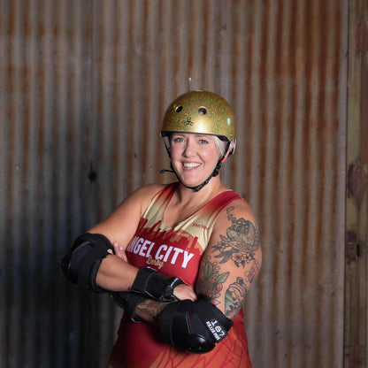 Triple Eight Deep Cover Helmet - Ideal for Skateboarding, Bicycling, BMX, and Roller Skating