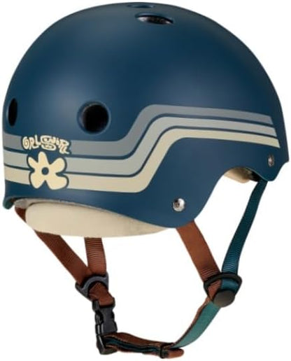 Triple Eight Deep Cover Helmet - Ideal for Skateboarding, Bicycling, BMX, and Roller Skating