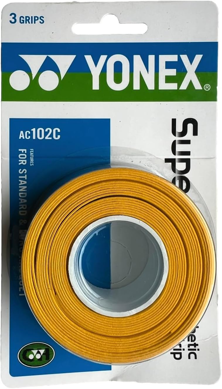 Overgrip Super GRAP 3 Pack - Tennis, Badminton, Squash - Choice of Colors