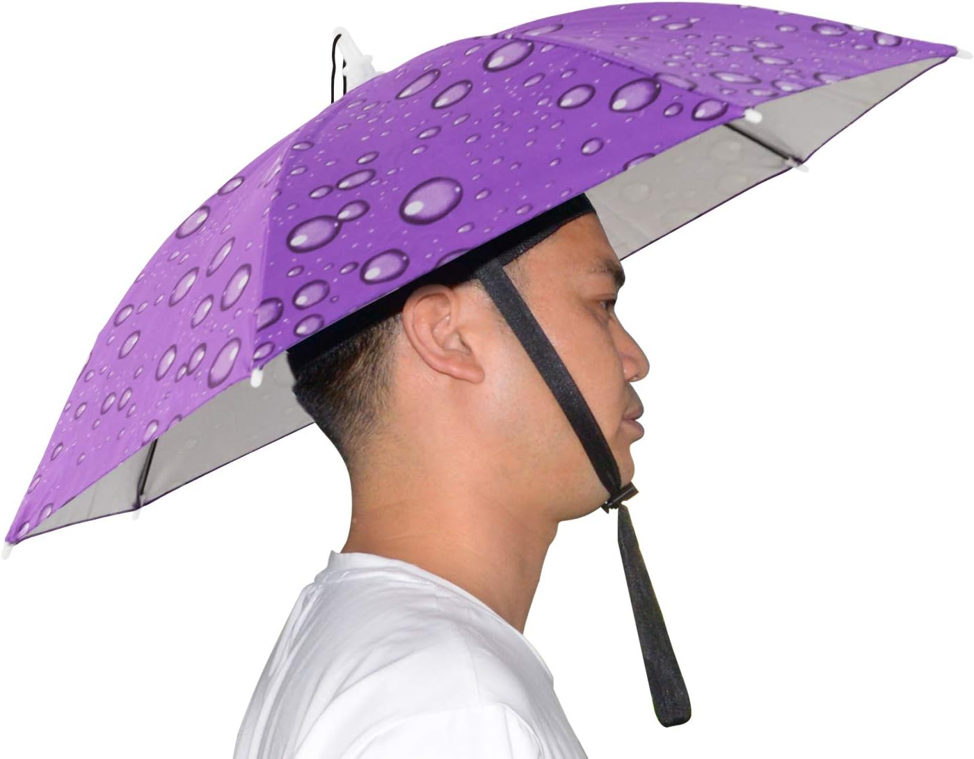 Umbrella Hat Adult and Kids Folding Cap for Beach Fishing Golf Party Headwear