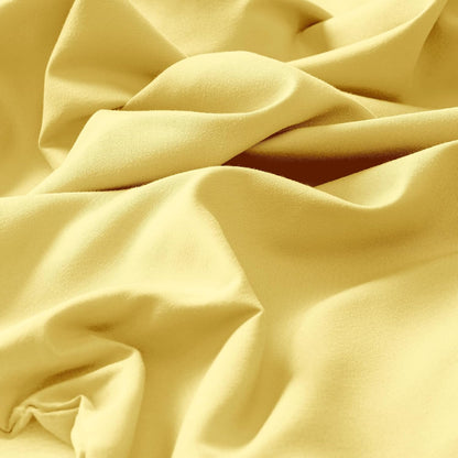 Twin XL Sheets Set, Deep Pocket Twin XL Bed Sheets 4PC, Cooling Bed Sheet Twin XL Size, Soft Silky Fitted Sheet & Pillowcase Sets, Breathable Hotel Bedding Wrinkle Free, Lemon Yellow