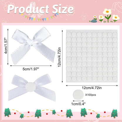 60 Sheets Assorted Yellow Tissue Paper Bundles 100 Pcs Mini White Bows for Gift Wrapping Fall Thanksgiving Holiday Decoration