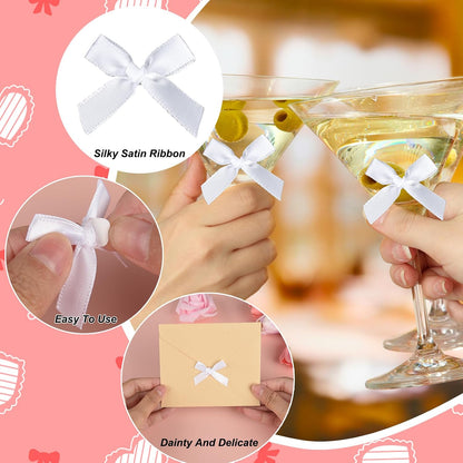 60 Sheets Assorted Yellow Tissue Paper Bundles 100 Pcs Mini White Bows for Gift Wrapping Fall Thanksgiving Holiday Decoration