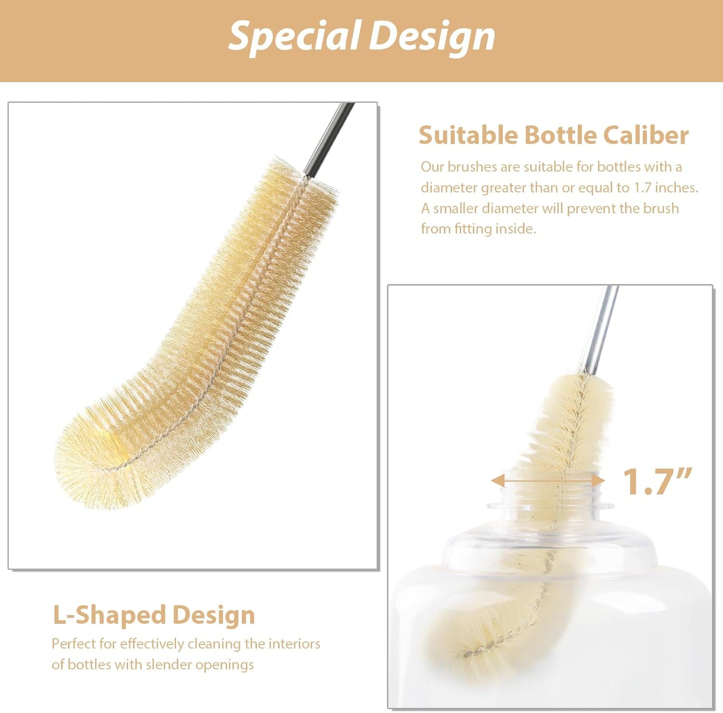 Pet Water Dispenser Bottle Brush