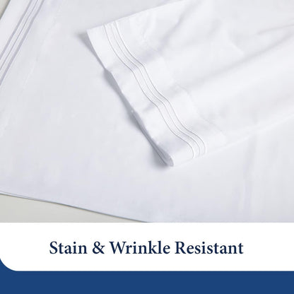 Everyday 1500 Series Pillowcases | Luxury Hotel Quality - Silky Soft & Smooth - Gentle & Skin Friendly - Set of 2 (Standard, Pastel Yellow)