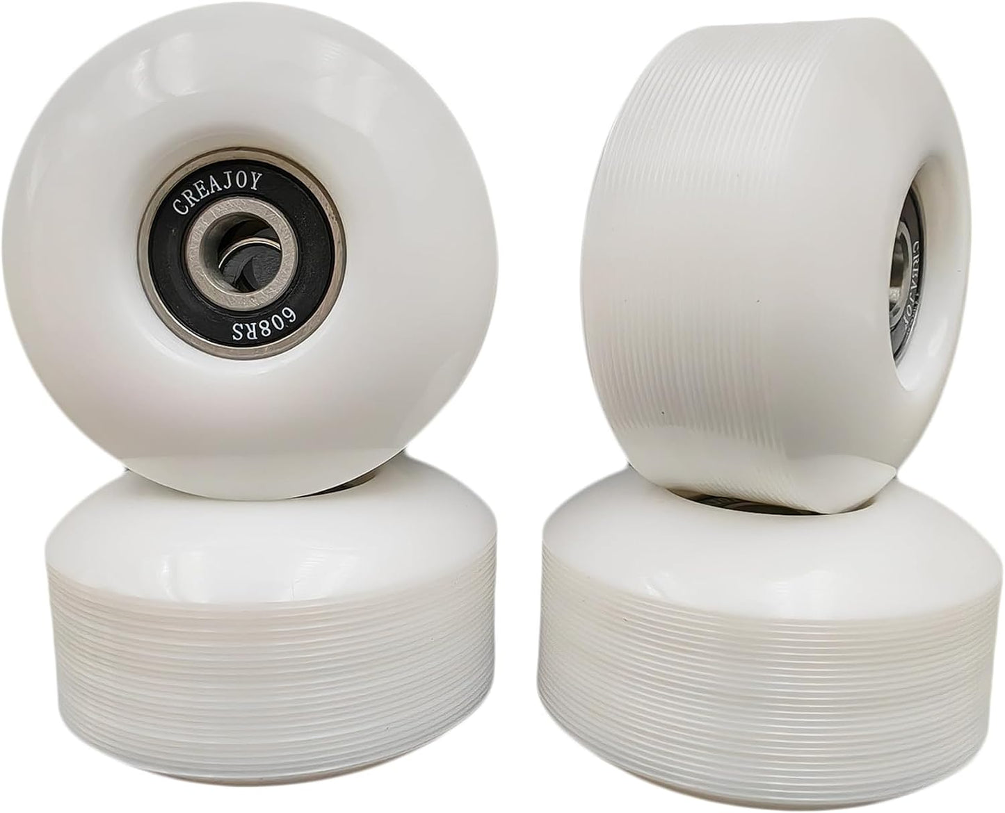 Skateboard Wheels 52mm 95A Set of 4 with Bearings