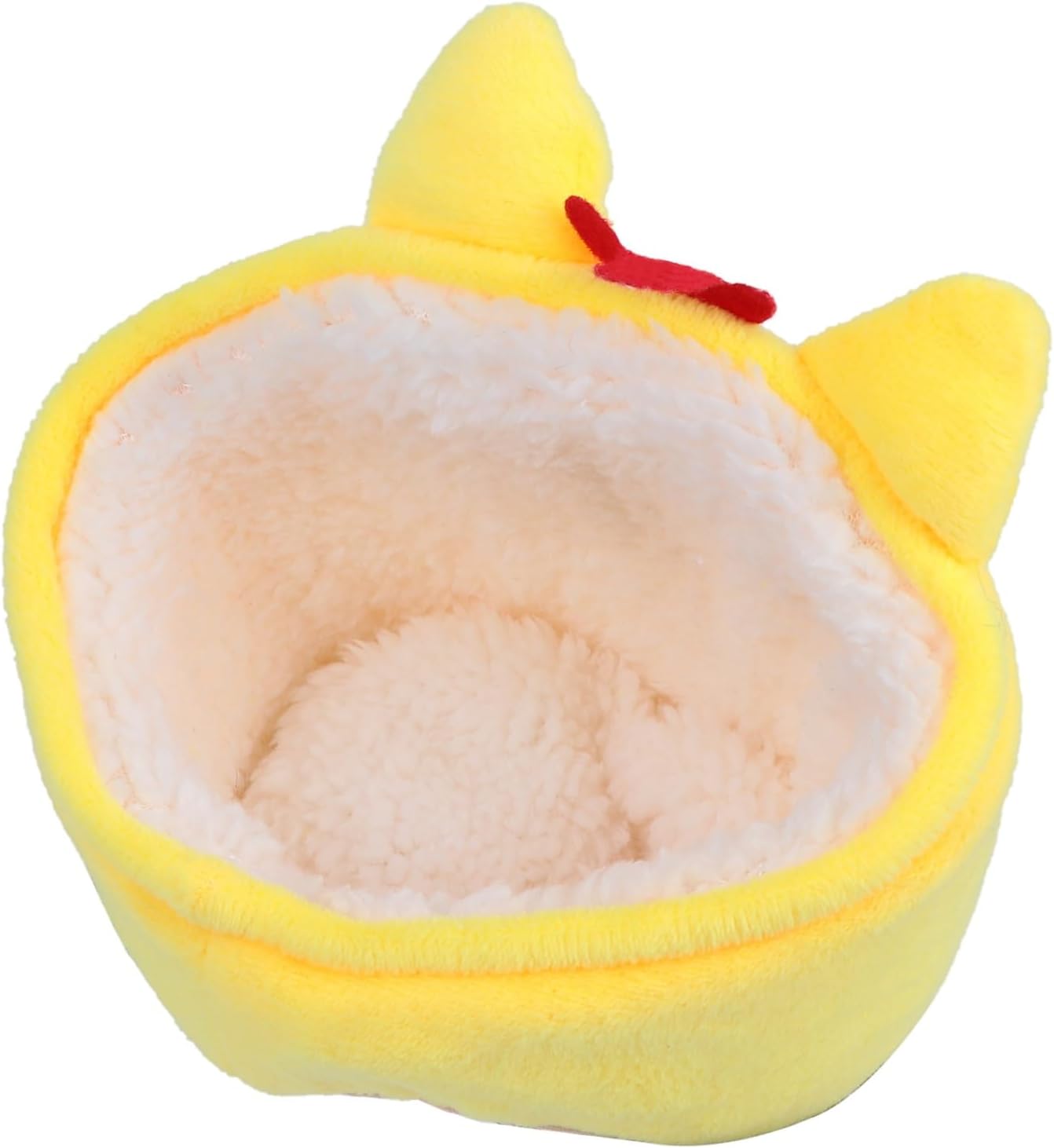 Pet Bed House Cozy Little Yellow Chicken Nest Hamster Bed Small Animal Bedding