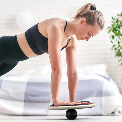 Balance Board, 7-Mode Balance Trainer with Roller & Ball | 7-in-1, Ideal for Home Workouts, Balance Training, Core Exercises and Physical Therapy