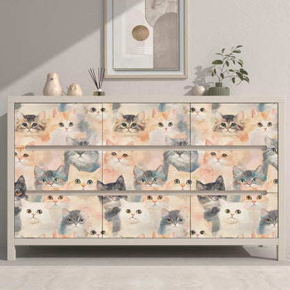Birds on Lemons Tree Peel and Stick Wallpaper 17.4" x 118" | Renter Friendly, Removable & Waterproof, Vinyl Easy Install for Bedrooms, Bathrooms, Kitchens, Cabinets and Home Decor