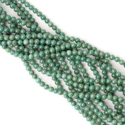 60PCS 6mm Natural Yellow Lemon Jade Gemstone Round Loose Beads for Jewelry Making DIY Findings 1 Strand 15"