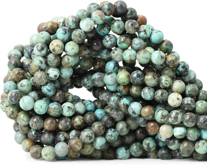 60PCS 6mm Natural Yellow Lemon Jade Gemstone Round Loose Beads for Jewelry Making DIY Findings 1 Strand 15"