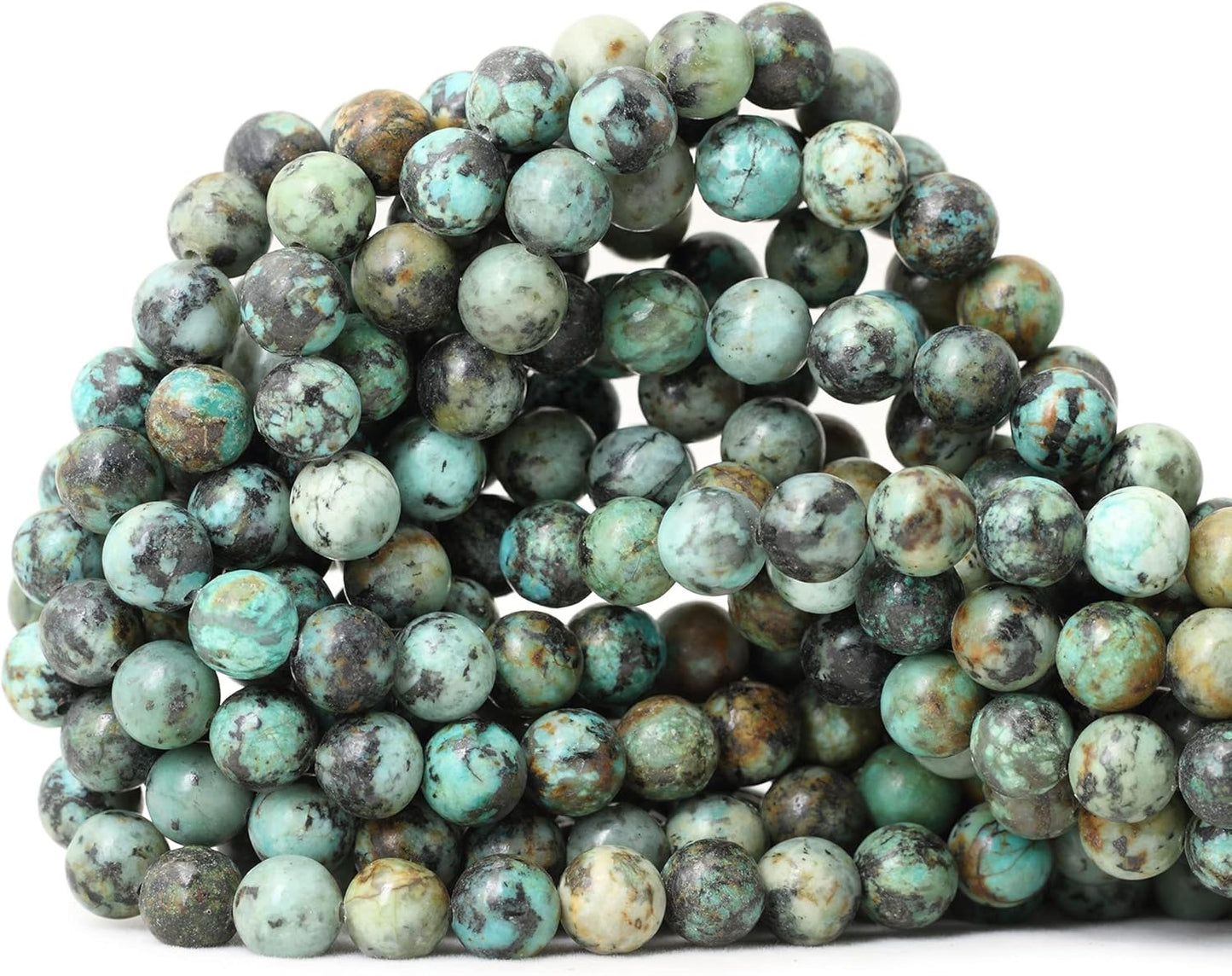 60PCS 6mm Natural Yellow Lemon Jade Gemstone Round Loose Beads for Jewelry Making DIY Findings 1 Strand 15"