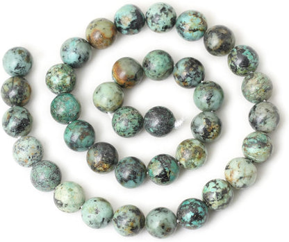 60PCS 6mm Natural Yellow Lemon Jade Gemstone Round Loose Beads for Jewelry Making DIY Findings 1 Strand 15"